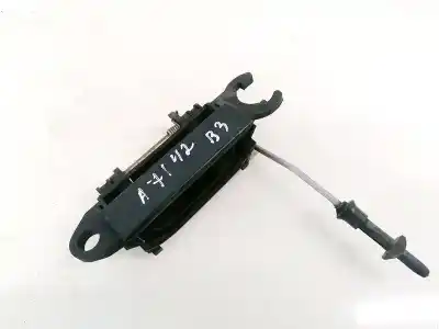 Second-hand car spare part exterior left front door handle for audi 80/90 (893) 1.8 oem iam references 893837205a