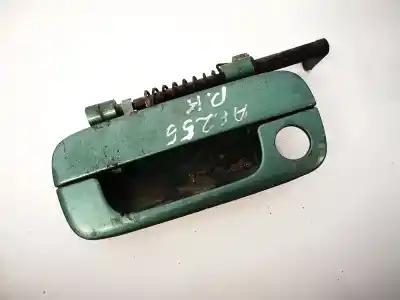 Peça sobressalente para automóvel em segunda mão puxador exterior dianteiro esquerdo por peugeot 406 (8b) 2.0 hdi 110 referências oem iam 9621858877