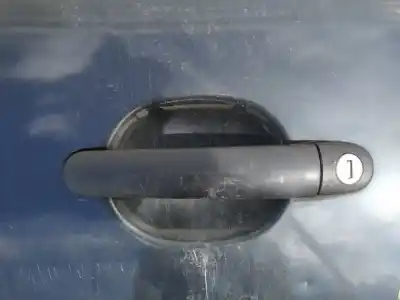 Peça sobressalente para automóvel em segunda mão puxador exterior dianteiro esquerdo por volkswagen golf iv (1j1) 1.9 tdi referências oem iam 