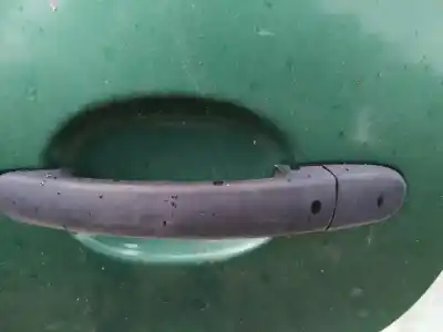 Peça sobressalente para automóvel em segunda mão puxador exterior traseiro esquerdo por volkswagen polo (9n1) 1.4 16v referências oem iam 