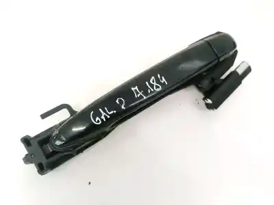 Peça sobressalente para automóvel em segunda mão puxador exterior traseiro direito por subaru legacy v (bm) 2.0 d awd (bmd) referências oem iam   