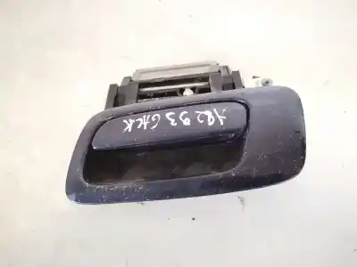 Peça sobressalente para automóvel em segunda mão puxador exterior traseiro esquerdo por opel zafira a 2.0 dti referências oem iam 260933585
