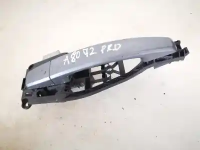 Second-hand car spare part exterior left front door handle for opel zafira b 1.9 cdti oem iam references 24463524