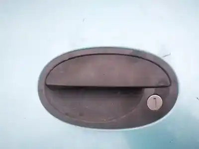 Peça sobressalente para automóvel em segunda mão puxador exterior dianteiro esquerdo por opel meriva 1.6 cat (z 16 se / l55) referências oem iam 