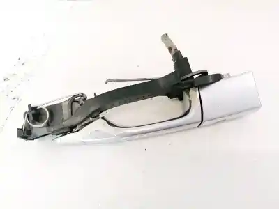 Peça sobressalente para automóvel em segunda mão puxador exterior dianteiro esquerdo por peugeot 807 (eb_) 2.0 hdi referências oem iam 