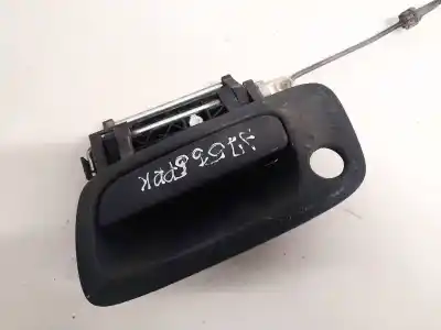 Second-hand car spare part exterior left front door handle for opel zafira a 2.0 dti oem iam references gm712