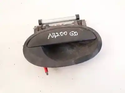 Peça sobressalente para automóvel em segunda mão puxador exterior traseiro direito por opel meriva 1.7 16v cdti cat referências oem iam 22175