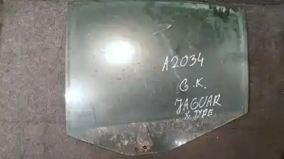 Peça sobressalente para automóvel em segunda mão vidro traseiro esquerdo por jaguar x-type 2.5 v6 sport referências oem iam 
