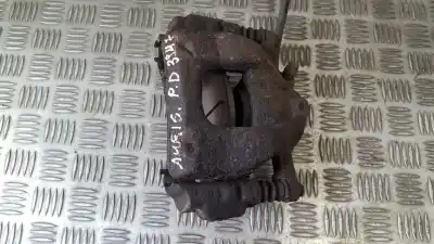 Peça sobressalente para automóvel em segunda mão pinça de travão dianteira direita por toyota auris 2.2 d-cat referências oem iam 