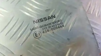 Peça sobressalente para automóvel em segunda mão vidro dianteiro esquerdo por nissan note (e11e) 1.5 dci turbodiesel cat referências oem iam   