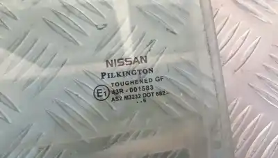 Peça sobressalente para automóvel em segunda mão vidro traseiro esquerdo por nissan note (e11e) 1.4 cat referências oem iam   