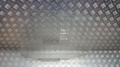 Peça sobressalente para automóvel em segunda mão vidro traseiro esquerdo por opel corsa b 1.7 diesel referências oem iam 