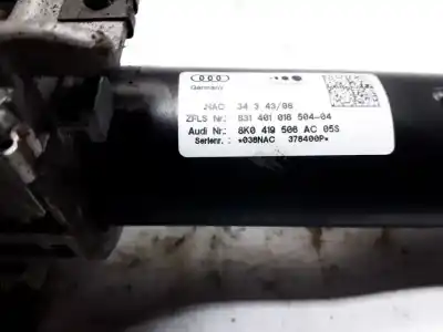 Pièce détachée automobile d'occasion colonne de direction pour audi a5 cabriolet (8f7) 3.0 tdi quattro références oem iam 8k0419506  831401018, 504-04