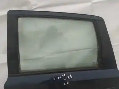 Peça sobressalente para automóvel em segunda mão vidro traseiro esquerdo por nissan note (e11e) 1.5 dci turbodiesel cat referências oem iam 