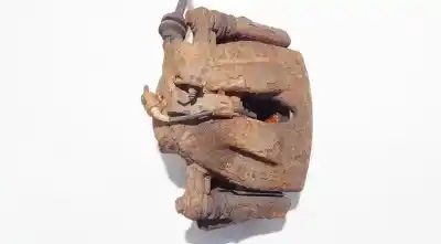 Peça sobressalente para automóvel em segunda mão pinça de travão dianteira esquerda por citroen c8 2.2 hdi exclusive referências oem iam 