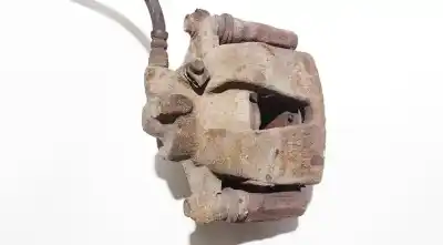 Pezzo di ricambio per auto di seconda mano pinza freno anteriore sinistra per fiat doblo (119) 1.3 16v multijet dynamic pan. riferimenti oem iam z0h5422