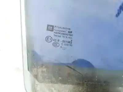 Second-hand car spare part rear right glass window for opel astra h caravan 1.7 16v cdti oem iam references   