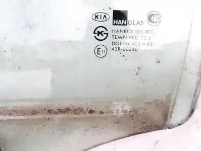 Peça sobressalente para automóvel em segunda mão vidro dianteiro esquerdo por kia sorento 2.5 crdi ex referências oem iam   