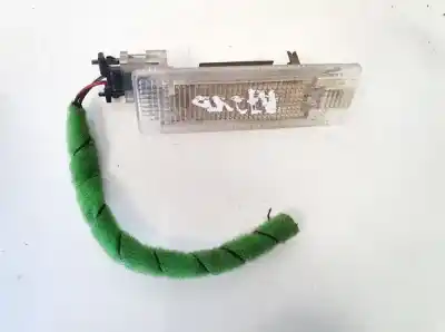 Peça sobressalente para automóvel em segunda mão luz da chapa de matrícula por volkswagen golf v (1k1) 1.9 tdi referências oem iam 