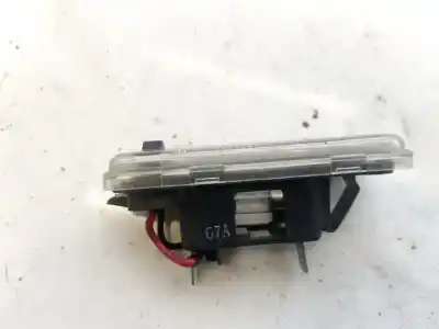 Peça sobressalente para automóvel em segunda mão luz da chapa de matrícula por mazda 3 (bk) 1.6 di turbo referências oem iam   