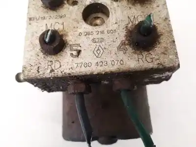 Автозапчастина б/у абс для renault megane i scenic (ja0) motor 1.9 ltr. - 72 kw dti diesel cat посилання на oem iam 7700423070  0265216608, 0273004331