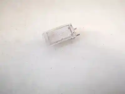 Peça sobressalente para automóvel em segunda mão luz da chapa de matrícula por opel zafira a 2.0 dti referências oem iam 