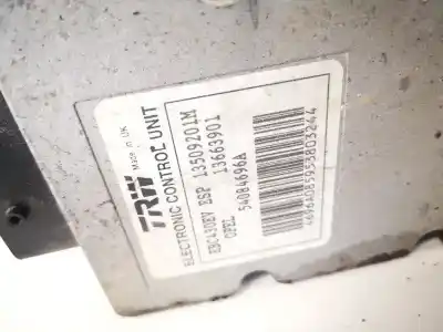 Автозапчастина б/у абс для opel vectra c (z02) 2.2 dti 16v (f69) посилання на oem iam 13509201m  13663901, 54084696a, 0919497