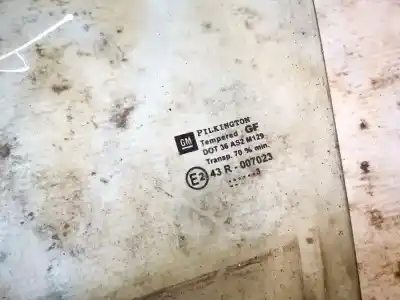 Автозапчастина б/у ліве передне вікно для opel zafira, a 1999.04 - 2003.11 2.2 dti 16v 92kw 2002.01 - 2005.06 посилання на oem iam   