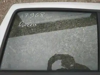 Peça sobressalente para automóvel em segunda mão vidro traseiro esquerdo por dacia sandero 1.5 dci diesel cat referências oem iam 