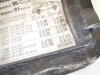 Автозапчастина б/у колпачка паливна для audi a6 c6 (4f2) 2.4 посилання на oem iam 4f5010502rp  