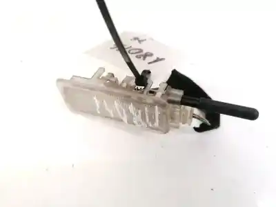 Peça sobressalente para automóvel em segunda mão luz da chapa de matrícula por peugeot 807 (eb_) 2.0 hdi referências oem iam 