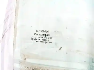 Peça sobressalente para automóvel em segunda mão vidro traseiro direito por nissan note (e11e) 1.4 cat referências oem iam   