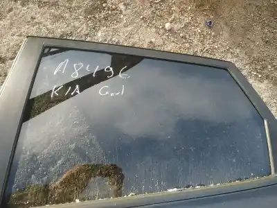 Peça sobressalente para automóvel em segunda mão vidro traseiro esquerdo por kia ceed (ed) 1.6 crdi 115 referências oem iam 