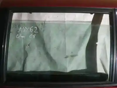 Peça sobressalente para automóvel em segunda mão vidro traseiro esquerdo por citroen c8 2.2 hdi exclusive referências oem iam 