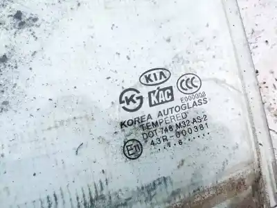 Peça sobressalente para automóvel em segunda mão vidro traseiro esquerdo por kia rio 1.5 crdi referências oem iam   
