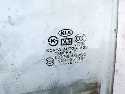 Peça sobressalente para automóvel em segunda mão vidro dianteiro esquerdo por kia rio 1.5 crdi referências oem iam   