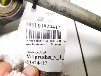 Second-hand car spare part front windscreen wiper linkage for bmw x5 (e53) 3.0d oem iam references   