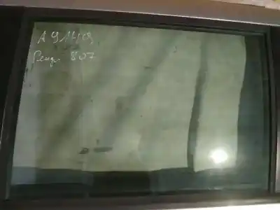 Peça sobressalente para automóvel em segunda mão vidro traseiro esquerdo por peugeot 807 (eb_) 2.0 hdi referências oem iam as2