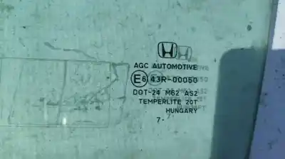 Автозапчастина б/у ліве передне вікно для honda cr-v (re) 2.2 ctdi посилання на oem iam as2  e643r00050