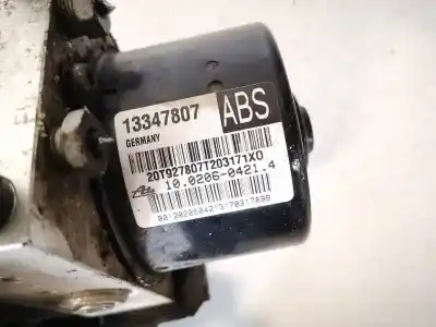 Автозапчастина б/у абс для opel astra j lim. 1.7 16v cdti посилання на oem iam 13347807  10.0206-0421.4, 10.0960-4521.3, 28.5600-7000.3