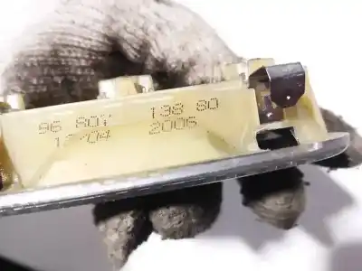 Peça sobressalente para automóvel em segunda mão luz da chapa de matrícula por citroen c8 2.0 hdi sx referências oem iam 9680713880  