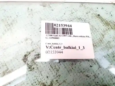 Автозапчастина б/у ліве передне вікно для audi a3 (8l) 1.8 ambiente посилання на oem iam 43p00082  43p-00082 dot90as2m40