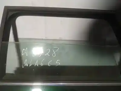 Second-hand car spare part rear left glass window for audi a6 c5 (4b2, 4b4) 2.5 tdi oem iam references as2  