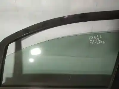 Second-hand car spare part left front glass window for opel zafira b 1.9 cdti oem iam references as2