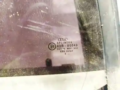 Second-hand car spare part rear right glass window for audi a4 avant (b5) 1.9 tdi oem iam references as2  