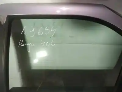 Peça sobressalente para automóvel em segunda mão vidro traseiro esquerdo por peugeot 406 (8b) 1.8 16v referências oem iam as2