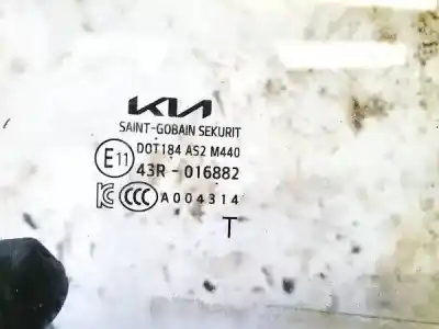 Автозапчастина б/у задне праве скло для kia ev6 long range 2wd 2021--> 226 electric 77.4kwh 168kw посилання на oem iam dot184as2m440  