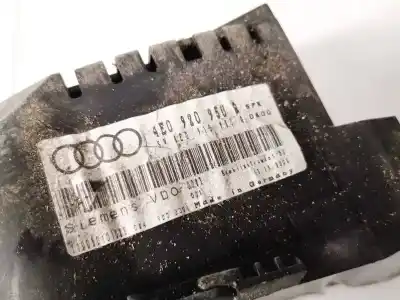 Pezzo di ricambio per auto di seconda mano pannello degli strumenti per audi a8 (4e2) 4.0 tdi quattro riferimenti oem iam 4e0920950a  