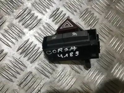 Second-hand car spare part hazard warning lights for opel corsa c 1.2 16v cat (z 12 xep / lb4) oem iam references 13189529