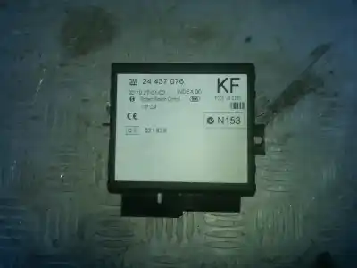 Peça sobressalente para automóvel em segunda mão módulo de confort / bsi /bcm por opel zafira a 1.6 16v referências oem iam 24437076kf